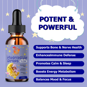 OEM ODM Magnesium <b>Liquid</b> Drops for Kids <b>Vitamins</b> L-Theanine Omega-3 Relaxation&Sleep Growth&Develop Memory&Focus <b>Liquid</b> Drops - Product Image 6