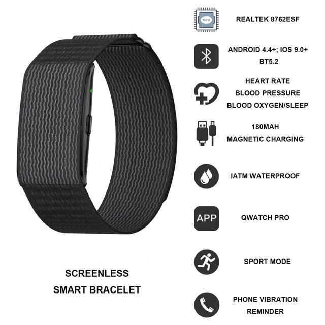 ERON Latest H59 Max Smart Band AI Health Bracelet 50 Days Standby Fitness Tracker 1ATM Waterproof Silicone Nylon Smart Band