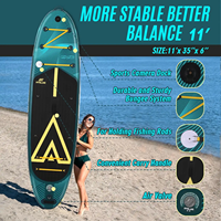 Chine Usine Vente 11ft Gonflable SUP Stand Up Paddle Planche Gonflable pour Adultes et Jeunes
