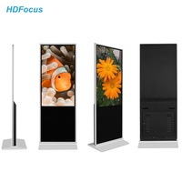Moniteur vertical d'intérieur de 42 pouces Écran tactile 4K Totem Lcd Signalisation numérique et équipement publicitaire d'affichage