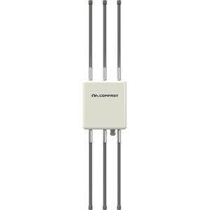 Antenne Omnidirezionali 8dBi per Punto di Accesso WiFi Esterno, 1750Mbps Gigabit 2.4GHz 5.8GHz, <span class=keywords><strong>Bridge</strong></span> Wireless AP - Product Image 1
