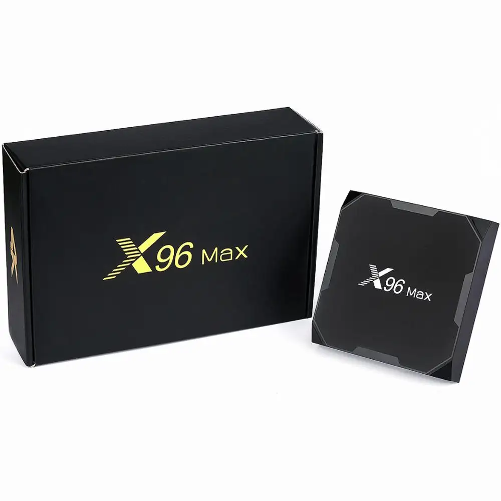 ออกแบบใหม่ที่ดีที่สุด X96 Max Amlogic S905X3 4k ultra hd 3840x2160 4gb ram 64gb rom android 9.0 tv box