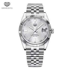 Montre-bracelet personnalisée de qualité supérieure à mouvement 3235 verre saphir montre mécanique automatique en acier inoxydable 904L pour hommes - Product Image 6