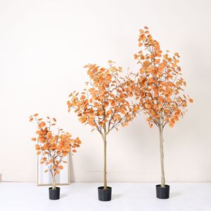 Árboles Artificiales de Eucalipto Dream Castle de 100cm-200cm, Decoración para Interiores y Exteriores, Planta de Plástico para Paisajismo, Personalizable - Product Image 1