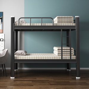 Comodo con struttura <span class=keywords><strong>a</strong></span> castello <span class=keywords><strong>letti</strong></span> in metallo durevole letto <span class=keywords><strong>a</strong></span> <span class=keywords><strong>soppalco</strong></span> letto <span class=keywords><strong>a</strong></span> castello camera da letto ostello appartamento acciaio letto <span class=keywords><strong>a</strong></span> castello per adulti - Product Image 3