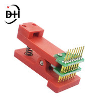 Fila única de 2,54 Mm 3P 4P 5P 6P 7P 8P 9P 10P PCB Clip abrazadera accesorio sonda Pogo Pin descarga programa quemar precio competitivo