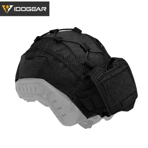 IDOGEAR Tactical Camouflage Hintere Batterie tasche Tactical L/XL Helm abdeckung mit gewichts ausgeglichenem Beutel