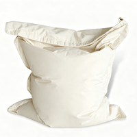 Canapé flottant moderne pour l'extérieur, tapis de piscine en tissu Oxford imperméable, coussin de piscine avec housse amovible, confort doux pour la cour