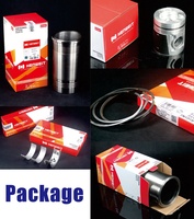 HENWEIT mesin LINER silinder DSC14.13 15 EURO 2 bor 127MM OEM NO. 14-670070-00 1467007000 061WN21 LINER silinder untuk SCANIA