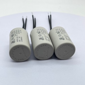 Condensateurs de démarrage et de fonctionnement pour moteurs AC de pompe à eau à film personnalisés <span class=keywords><strong>CBB60</strong></span> 2.5-3.5F certifiés CQC CE <span class=keywords><strong>450VAC</strong></span> - Product Image 6