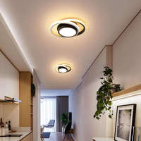 Luminaires de plafond intérieurs BGST pour couloirs, lampes de plafond noires pour salle à manger, luminaire de hall