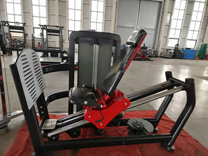 Machine de presse à jambes verticale Cheernin avec câble en acier de 6,0 mm, mouvement bioc Mécanique incurvé, entraînement sécurisé pour les clubs de fitness - Product Image 2