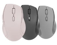 Souris ergonomique sans fil Fly Wheel 2.4G 1000/1200/1600 DPI 6 boutons Interrupteur Boyue 1M Clics Couleurs personnalisables