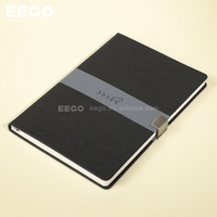 Carnet de notes d'affaires A5 B5 de haute qualité avec couverture rigide et boucle magnétique pour le travail