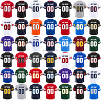 Maillot de football américain personnalisé brodé en twill, nom et numéro de l'équipe, uniformes Pakistan, écologique, séchage rapide