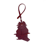Llavero de coche con palmera de color sólido y mapa de Arabia Saudita, accesorio de moda para bolsos, dijes para llaves