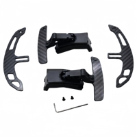 Pour PORSCHE 992 GT3 palettes de changement de vitesse magnétiques en fibre de carbone sèche YT palettes de changement de vitesse étendues de remplacement personnalisées cadran de changement de vitesse