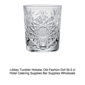 Vaso Hobstar Old Fashioned 35.5 cl DOF H 10.6 cm Ø 8.9 cm Libbey - Product Image 2