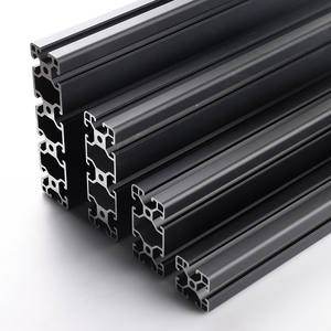 Profilé en aluminium industriel en alliage 6063 T5 Système d'encadrement à rainure de 8mm <span class=keywords><strong>T</strong></span> Extrusion d'aluminium à fente - Product Image 1