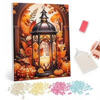 Kit de Bricolage Lampe Décorative Maison Chambre Luxe Fournitures Halloween Peinture Diamant Perle Artisanat DIY Vente Directe Fabricant Usine Dropshipping