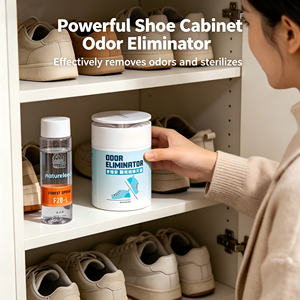 Gel Deodorante e Antimuffa per Armadietti delle Scarpe, Purificante Professionale, Sicuro ed Ecologico, Deodorante e Profumatore per Ambienti - Product Image 2
