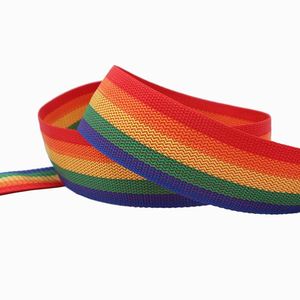 Source Manufacturer Wholesale <b>Rainbow</b> Ribbon Used in Backpacks and Various Accessories - Product Image 3