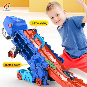 Chengji khủng long catapult theo dõi xe tải lưu trữ cạnh tranh phóng hợp kim xe đồ chơi <span class=keywords><strong>Container</strong></span> xe tải cho trẻ em - Product Image 2