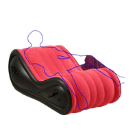 Canapé gonflable pour jeux sexuels BDSM, soutien pour positions profondes, jouets pour adultes, coussin d'amour pour point G, chaise à coussin d'air