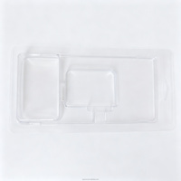 Boîte d'emballage en blister transparente en PET avec fermeture à clip pour chargeur et câble de données