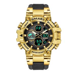 SMAEL 2020 Venta al por Mayor Nuevo Diseño 8027 Relojes Acrílicos para Hombre Relojes de Pulsera Hombre Analógico Digital Deportivo Reloj Impermeable - Product Image 1