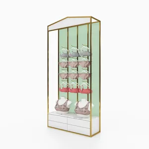 Buy Freestanding underwear display gondola rack with Custom Designs 