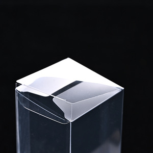 Boîte carrée transparente en plastique avec couvercle, sur mesure pour emballage cadeau et artisanat, en PVC, origine Wenzhou - Product Image 3