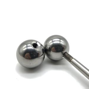 3Mm 6Mm 8Mm 9Mm 10Mm 26Mm 30Mm Threaded Thép Không Gỉ Bóng Với Chủ Đề Lỗ - Product Image 3