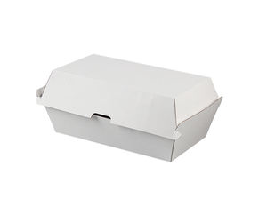 Boîte à hamburger en carton ondulé, support OEM/ODM, prix bas, impression de logo personnalisée, boîte alimentaire en papier kraft, écologique, grossiste - Product Image 1