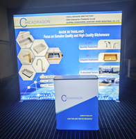 Stand d'exposition portable personnalisé pour les salons professionnels avec une conception flexible et une solution d'installation facile