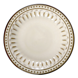 Juegos de vajilla de cerámica de estilo Vintage de alta calidad, plato marrón, taza, cuchara, cuenco, juego de cena de porcelana, vajilla - Product Image 6