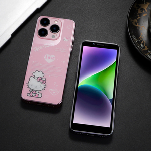Hello Kitty KT68 3g Kích thước nhỏ điện thoại thông minh <span class=keywords><strong>4.0</strong></span> <span class=keywords><strong>inch</strong></span> <span class=keywords><strong>Android</strong></span> điện thoại di động - Product Image 6