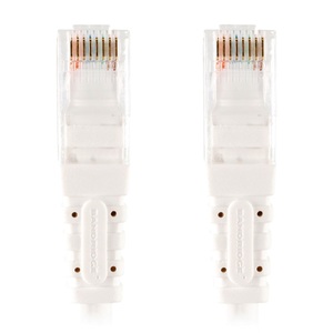 Cat5e Utp <b>RJ45</b> Male Network <b>Cable</b> 0.50m White - Product Image 2