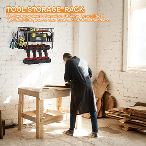 Chine <span class=keywords><strong>pas</strong></span> <span class=keywords><strong>cher</strong></span> Bbt porte-outil stockage <span class=keywords><strong>cuisine</strong></span> ensemble d'outils support support outil électrique présentoir organisateurs montage mural et stockage - Product Image 3