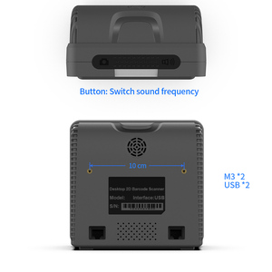 Gtcodestar USB nhúng máy quét mã vạch 2D Máy quét đa hướng có dây đầu đọc mã vạch Máy tính để bàn nền tảng máy quét mã vạch QR - Product Image 6