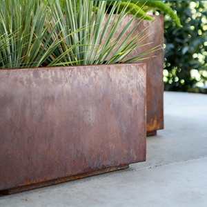 Fioriera in Metallo Personalizzata, Vaso Decorativo in Acciaio Tagliato al Laser per Giardini, Parchi e Paesaggistica Commerciale - Product Image 2