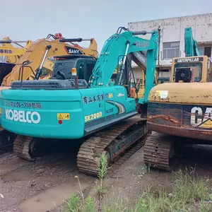 ON SALE Second Hand Kobelco 200 Excavator Used SK200-8 For Construction With Good Condition