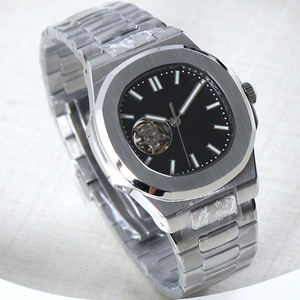 Reloj Personalizado con Nombre, Sin Logotipo, Movimiento Automático NH38, Reloj Mecánico con Cristal de Zafiro, Relojes de Lujo para Hombre NH38 con Esfera Hueca - Product Image 3