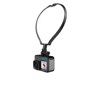 새로운 공장 휴대 전화 POV VLOG 목 홀더 헤드 스트랩 키트 GoPro OSMO 액션 카메라 마운트