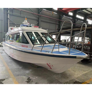Yate de Recreo de 10.5m, de Aleación de Aluminio, con Motor Fuera de Borda a Gasolina, de 10-26 Plazas, con Toldo Completo - Product Image 3