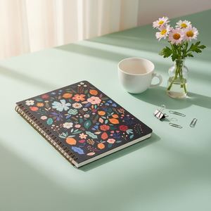 Promotion 2025 – Carnet à spirale A5 personnalisable à couverture rigide avec fermeture, idéal pour l'école et les promotions - Product Image 2