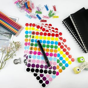 2800 PCS Colored Dot <b>Stickers</b>- 3/4" Round Circle Coding Label - Product Image 3
