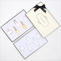 Coffret Parfum Personnalisé Luxe avec Couvercle et Base pour Échantillons de Parfum et Huiles Essentielles