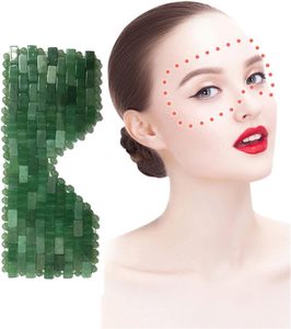 Máscara de Ojos de Jade de Cristal Natural, Máscara de Terapia Refrescante <span class=keywords><strong>para</strong></span> la Hinchazón, Relajación y Sueño, Opciones Multicolores - Product Image 6
