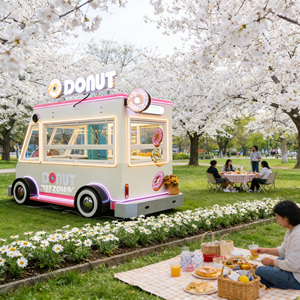 Mobile Food <b>Trailer</b> Fully Equipped Food Cart Food Vending Truck For Sale Factory-Direct Sales - Product Image 1